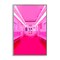 Stupell Industries Futuristic Pink Tone Subway Framed Giclee, design by LISH Creative